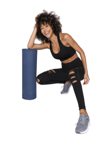 Onamaste Legging Sasha in Schwarz