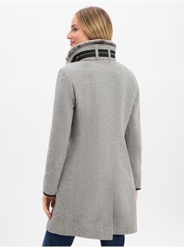 Gil Bret Wollmantel in silber grau - 0002
