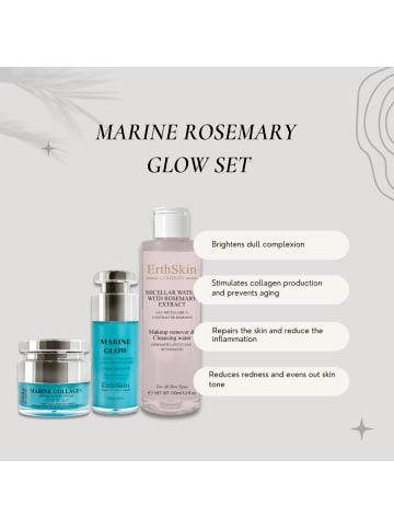 ErthSkin Rosemary Glow Marine Trio