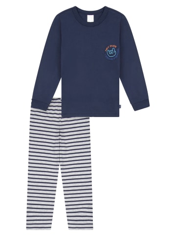 Schiesser Pyjama Nightwear 1 in Dunkelblau