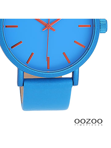 Oozoo Armbanduhr Oozoo Timepieces blau groß (ca. 42mm)