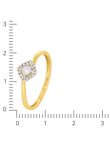 Diamonds by Ellen K. 585/- Gold in weiß