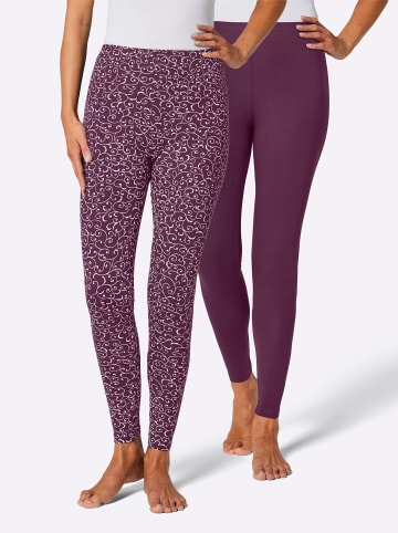 WITT WEIDEN Leggings in bordeaux