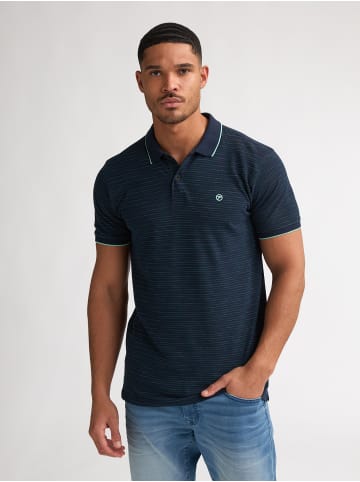 Petrol Industries Piqué-Poloshirt Desert in Blau