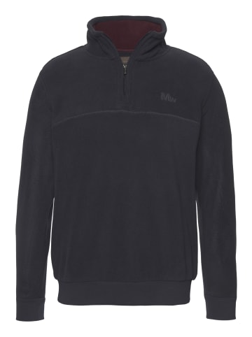 Man's World Fleecepullover in marine
