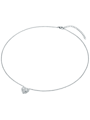 Trilani Halskette Sterling Silber Zirkonia in silber