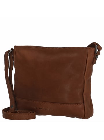 The Chesterfield Brand Weimar - Schultertasche 24 cm (navy) in cognac