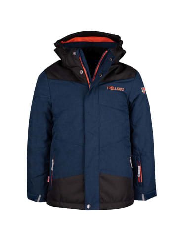 Trollkids Winterjacke "Norefjell" in Mystik Blau / Orange