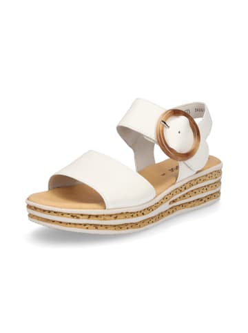 Gabor Fashion Plateau-Sandalette in creme