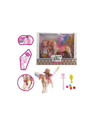 Toi-Toys LILLY Teenager Puppe mit Einhorn in mehrfarbig