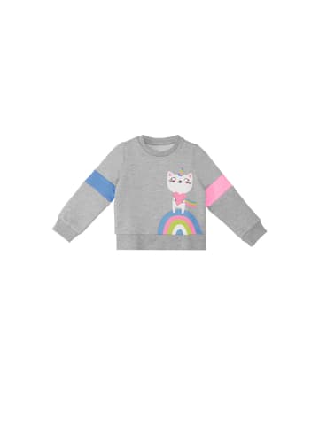 Denokids Tracksuit Rainbow Cat in pink
