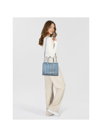 Lacoste Heritage Jacquard Umhängetasche 27 cm tradewinds
