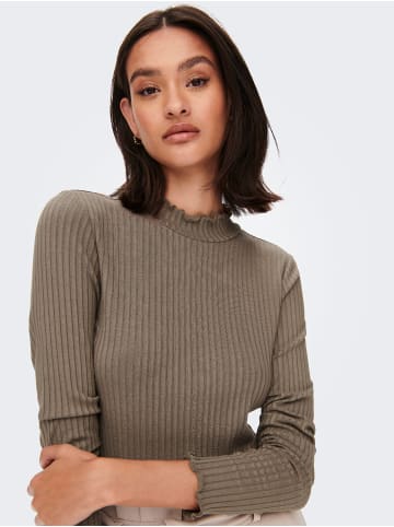 JDY Stricktop 'FRANSISKA' in Braun