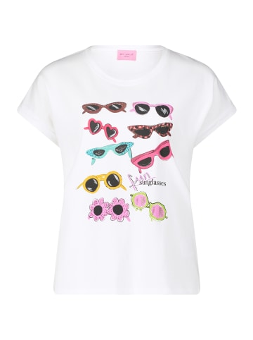 Betty Barclay Casual-Shirt mit Tunnelzug in Patch White/Pink
