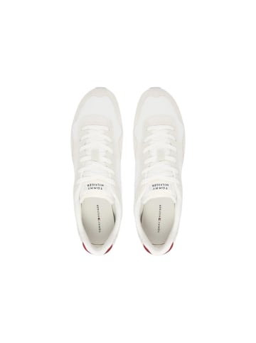 Tommy Hilfiger Weiß Recyceltes Polyester Low-Top-Sneaker