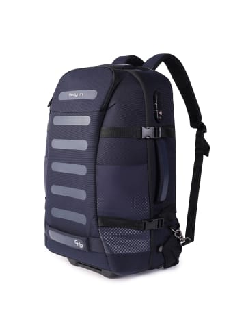 Hedgren Comby 2-Rollen Rucksacktrolley RFID 55 cm in peacoat blue
