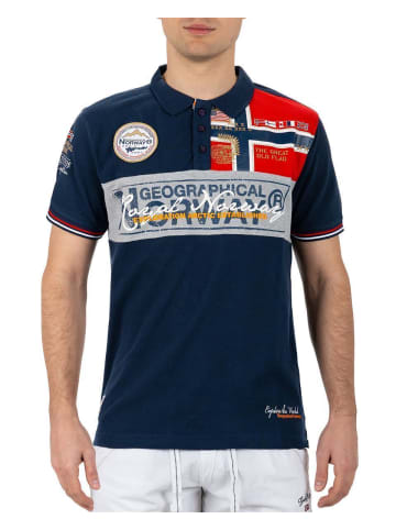 Geographical Norway Herren Regular Fit Kurzarmshirt in mehrfarbig