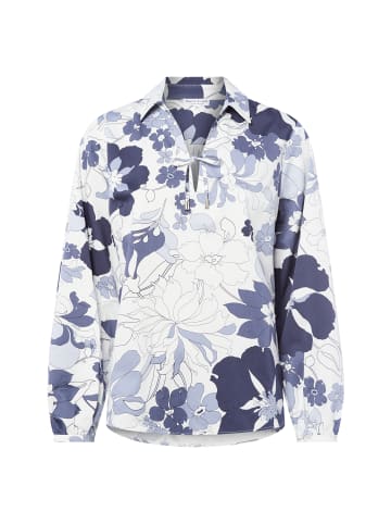 Marie Lund Blusenshirt in ecru marine - 0007