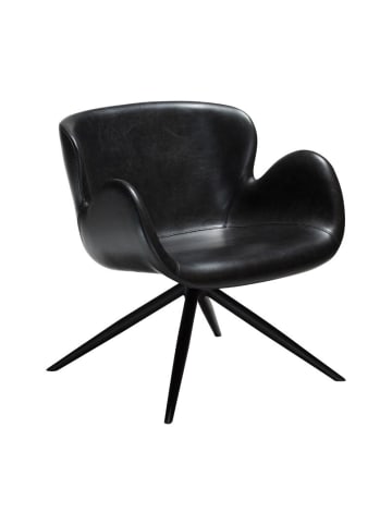 ebuy24 Sessel Gaia Schwarz 70 x 64 cm