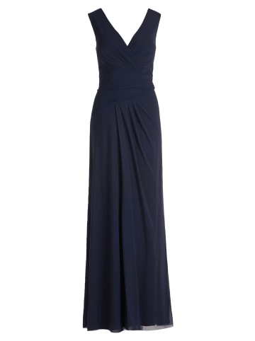 Vera Mont Abendkleid mit V-Ausschnitt in Night Sky