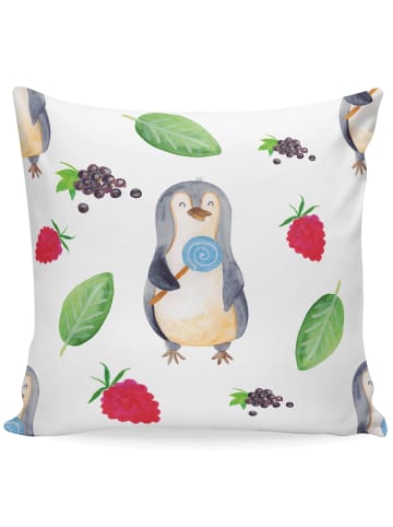 Mr. & Mrs. Panda Zierkissen Pinguin Lolli ohne Spruch in Rosa