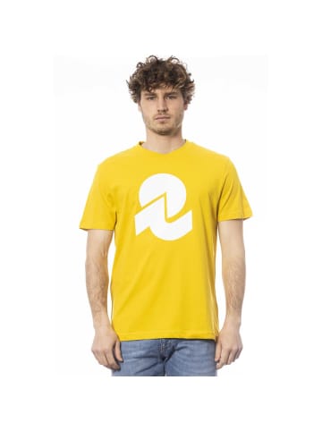 Invicta Gelb Baumwolle Herren T-Shirt