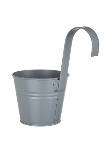 Butlers Hängetopf ZINC 6er-Set in Grau