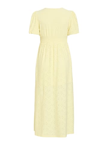 Vila Maxikleid in Pastel Yellow1
