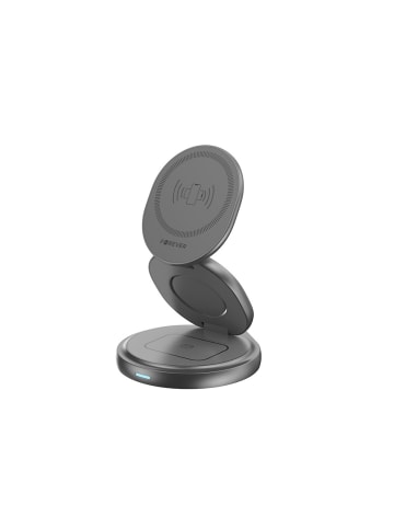 FOREVER Forever MAWC-200 magnetisches kabelloses Ladegerät 15W grau 3in1