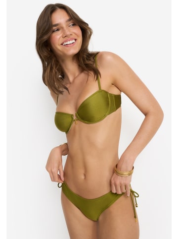 LSCN BY LASCANA Bügel-Bikini-Top in green moss