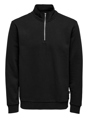 ONLY & SONS Sweattroyer Ceres in Schwarz