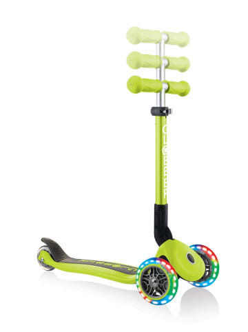 authentic Globber Junior Foldable Fantasy Light Scooter - Farbe: Lime Grün