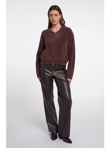 RINO&PELLE Bento 5002612 Strickjacke in Coffee Roasted