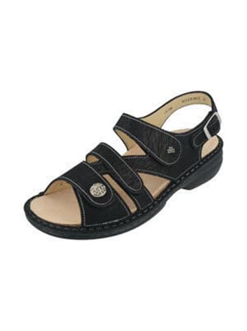 Finn Comfort Sandale in schwarz