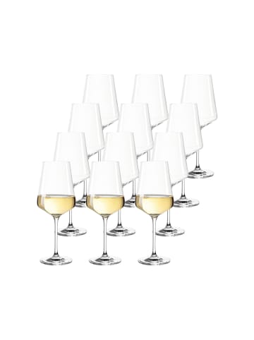 LEONARDO 12er Set Weißweingläser Puccini in 560 ml in transparent