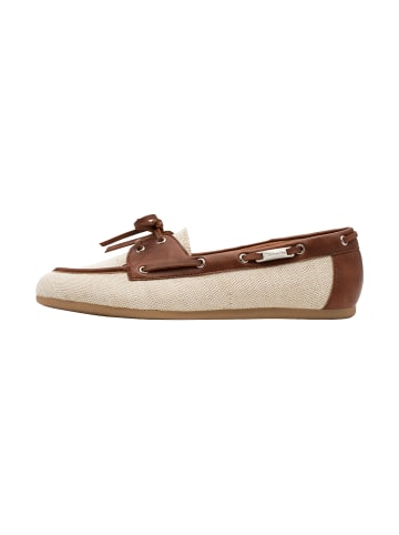 Tamaris Schnürmokassin Beige