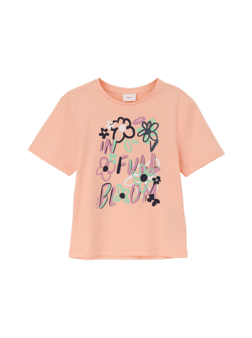 s.Oliver T-Shirt kurzarm in Orange