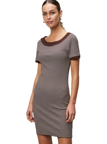 Zero  Minikleid mit Streifen in BrownCream