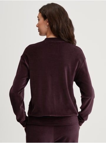 Calida Lounge-Jacke in black cherry