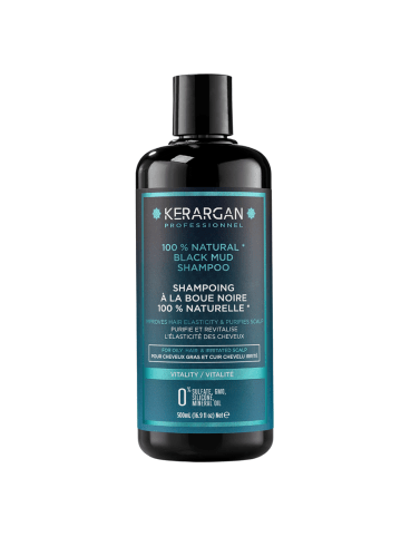 KerArgan Revitalisierendes Shampoo mit schwarzem Schlamm, 500ml