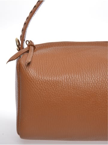 Carla Ferreri Henkeltasche in Braun