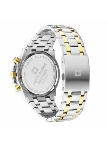 Swiss Alpine Military by Grovana Chronograph für Herren in silber