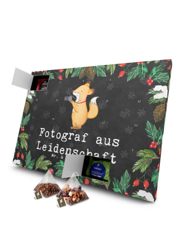 Mr. & Mrs. Panda Advents-Teekalender Fotograf Leidenschaft mit S... in Kreidetafel