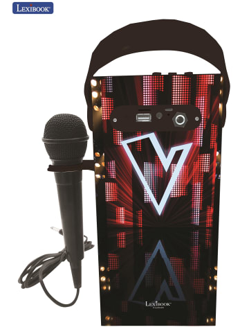 Lexibook The Voice Bluetooth®-Lautsprecher mit Mikrofon & Licht