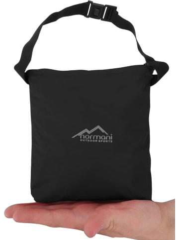 Normani Outdoor Sports Regenponcho Kauai in Schwarz/Grau