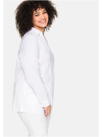 sheego Bluse in weiß