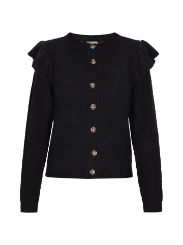 DreiMaster Vintage Damen Cardigan in Schwarz