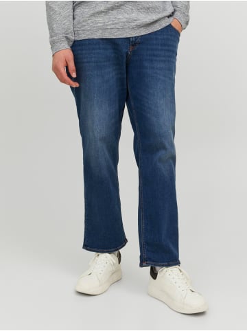 JACK & JONES PLUS Tapered Fit Jeans in Blue Denim