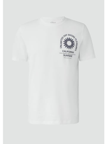 s.Oliver T-Shirt in 01D2_weiß