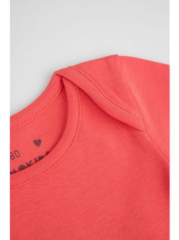 MOKIDA Baumwoll-Body mit kurzen Ärmeln in bunt